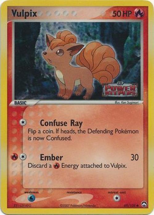 Vulpix (69/108) (Stamped) [EX: Power Keepers] | Gam3 Escape