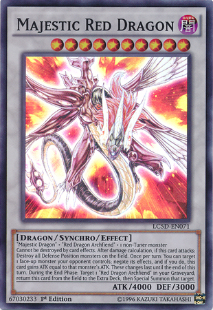 Majestic Red Dragon [LC5D-EN071] Super Rare | Gam3 Escape