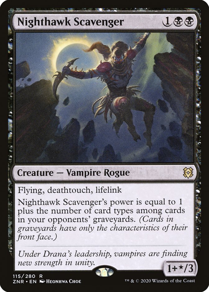 Nighthawk Scavenger [Zendikar Rising] | Gam3 Escape