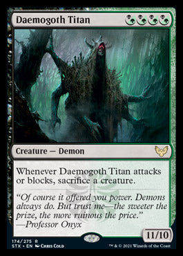 Daemogoth Titan [Strixhaven: School of Mages] | Gam3 Escape