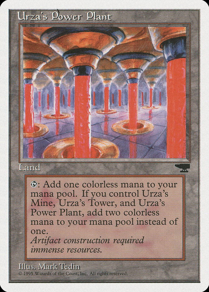 Urza's Power Plant (Red Columns) [Chronicles] | Gam3 Escape