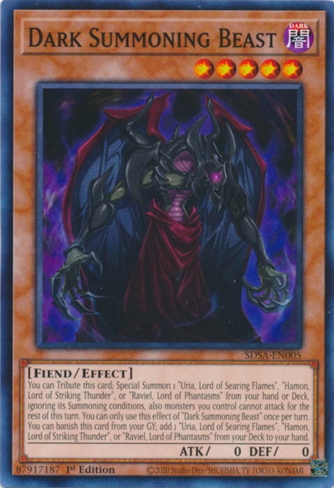 Dark Summoning Beast [SDSA-EN005] Common | Gam3 Escape