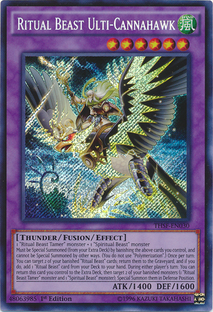 Ritual Beast Ulti-Cannahawk [THSF-EN030] Secret Rare | Gam3 Escape