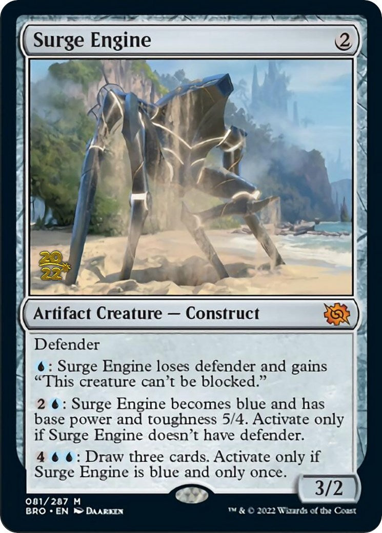 Surge Engine [The Brothers' War: Prerelease Promos] | Gam3 Escape