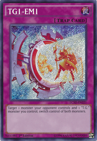 TG1-EM1 [LC5D-EN221] Secret Rare | Gam3 Escape