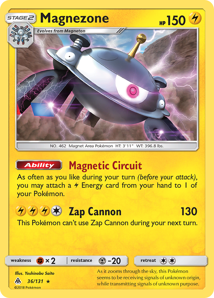 Magnezone (36/131) [Sun & Moon: Forbidden Light] | Gam3 Escape