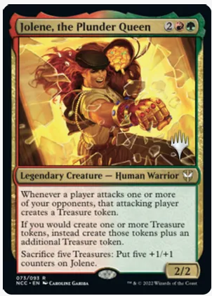 Jolene, the Plunder Queen (Promo Pack) [Streets of New Capenna Commander Promos] | Gam3 Escape