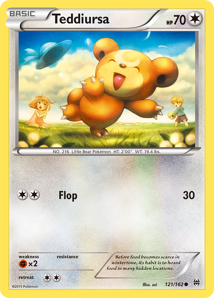 Teddiursa (121/162) [XY: BREAKthrough] | Gam3 Escape