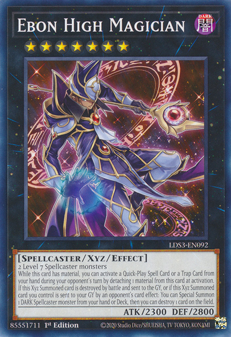 Ebon High Magician [LDS3-EN092] Common | Gam3 Escape