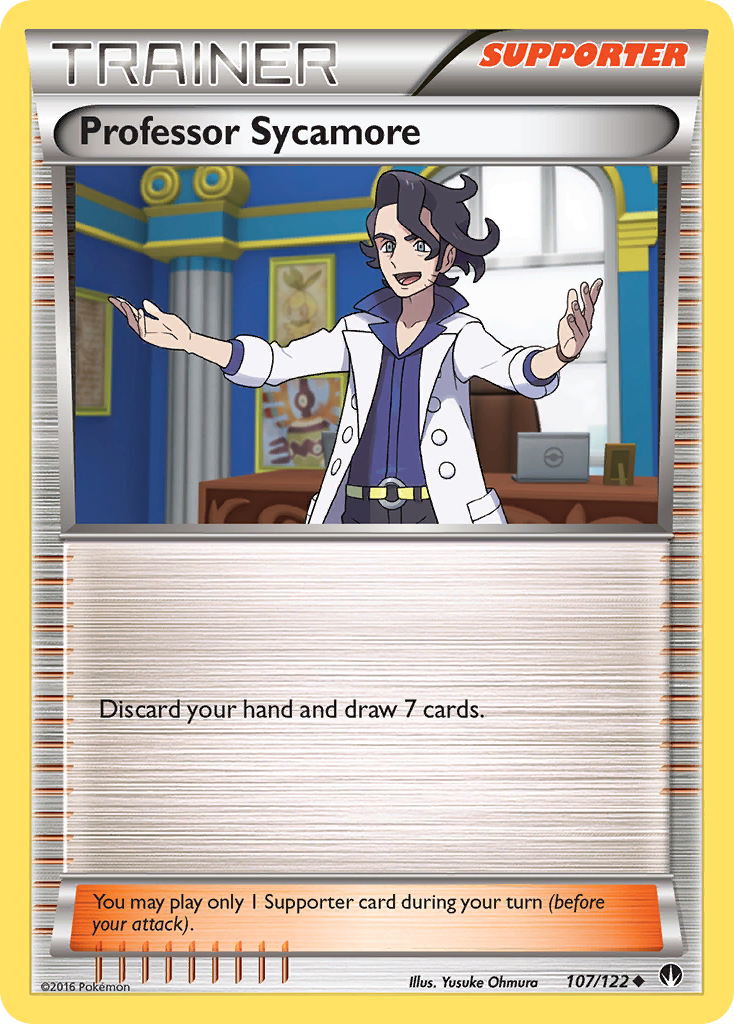 Professor Sycamore (107/122) [XY: BREAKpoint] | Gam3 Escape