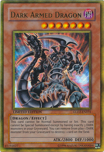 Dark Armed Dragon [GLD2-EN031] Ultra Rare | Gam3 Escape