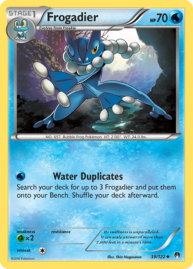 Frogadier (39/122) [XY: BREAKpoint] | Gam3 Escape