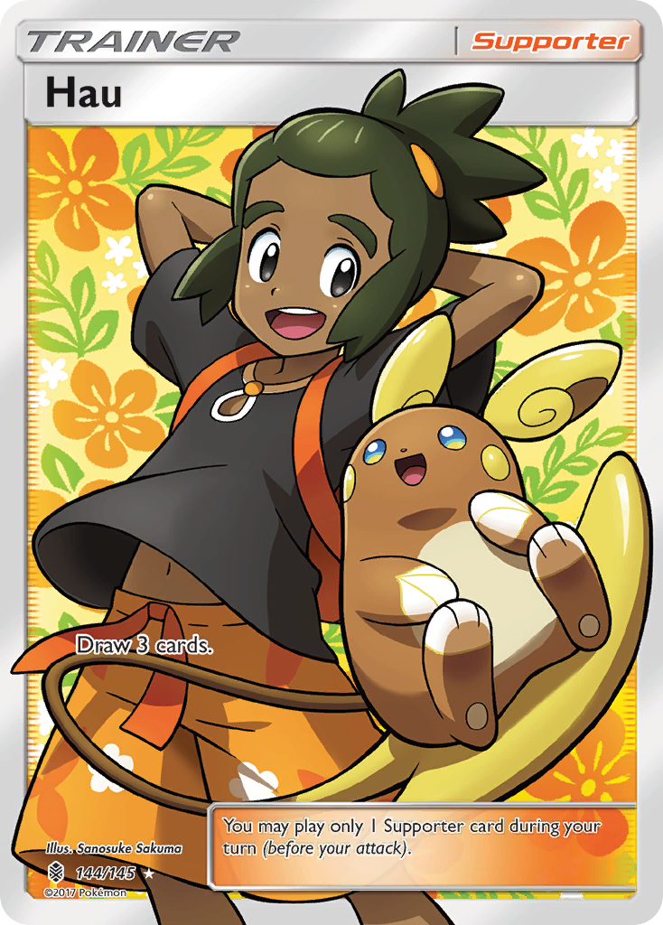 Hau (144/145) [Sun & Moon: Guardians Rising] | Gam3 Escape