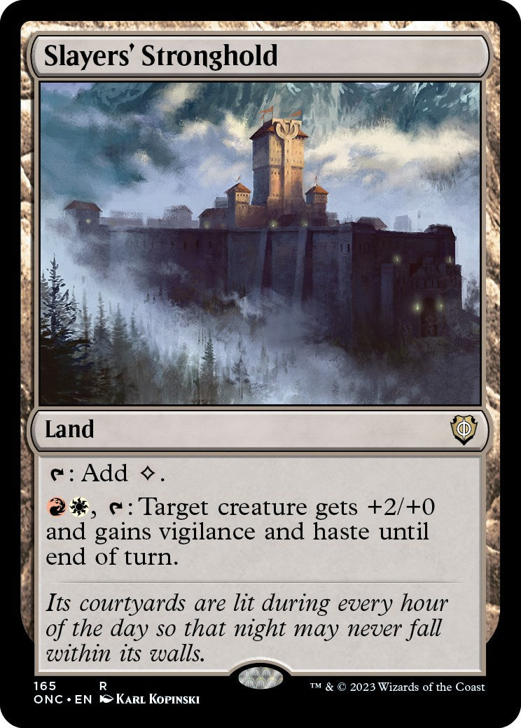 Slayers' Stronghold [Phyrexia: All Will Be One Commander] | Gam3 Escape