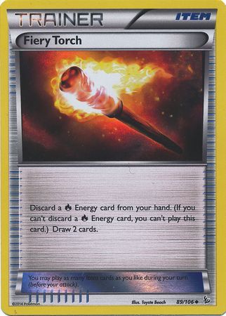 Fiery Torch (89/106) (Sheen Holo Pyroar Collection Exclusive) [XY: Flashfire] | Gam3 Escape