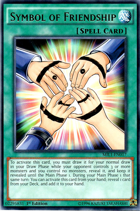 Symbol of Friendship [MIL1-EN017] Rare | Gam3 Escape