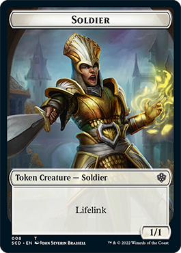 Eldrazi // Soldier Double-Sided Token [Starter Commander Decks] | Gam3 Escape