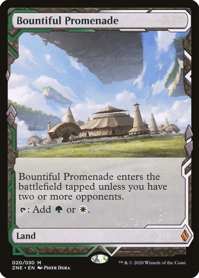 Bountiful Promenade [Zendikar Rising Expeditions] | Gam3 Escape