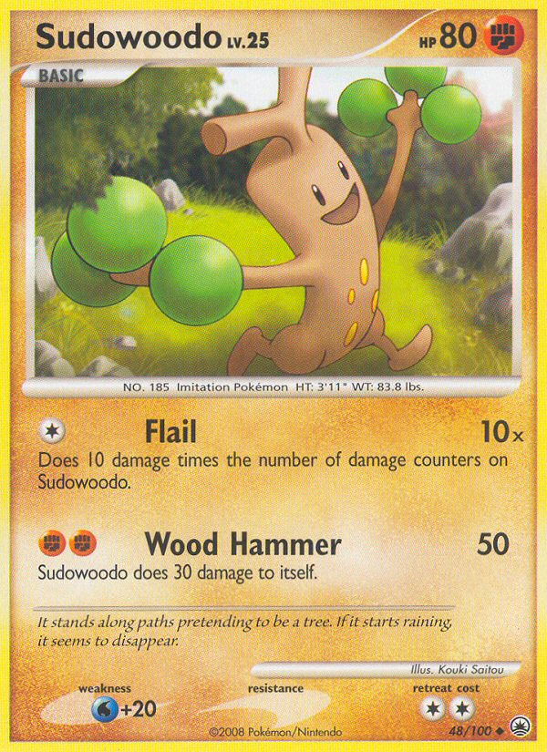 Sudowoodo (48/100) [Diamond & Pearl: Majestic Dawn] | Gam3 Escape