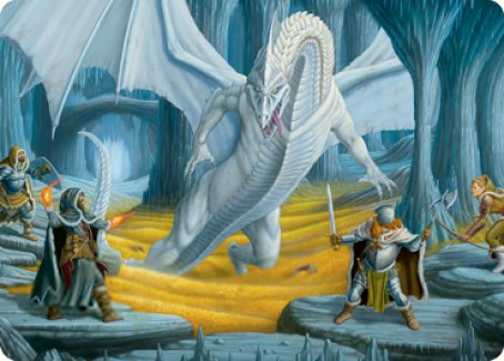 Cave of the Frost Dragon Art Card [Dungeons & Dragons: Adventures in the Forgotten Realms Art Series] | Gam3 Escape