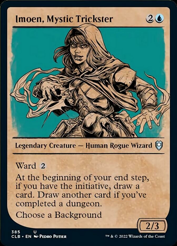 Imoen, Mystic Trickster (Showcase) [Commander Legends: Battle for Baldur's Gate] | Gam3 Escape