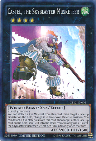 Castel, the Skyblaster Musketeer [CT12-EN006] Super Rare | Gam3 Escape