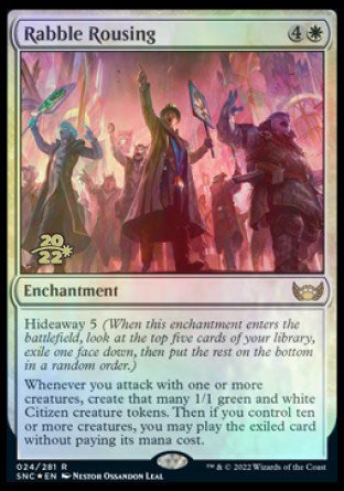 Rabble Rousing [Streets of New Capenna Prerelease Promos] | Gam3 Escape