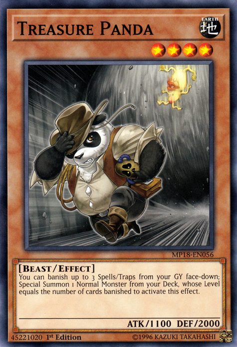 Treasure Panda [MP18-EN056] Common | Gam3 Escape