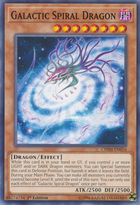 Galactic Spiral Dragon [CHIM-EN016] Common | Gam3 Escape