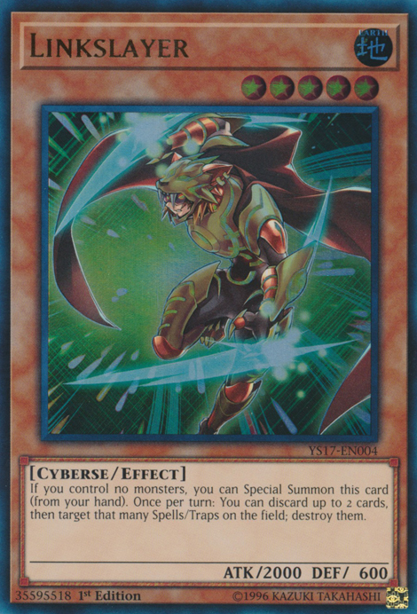 Linkslayer [YS17-EN004] Ultra Rare | Gam3 Escape