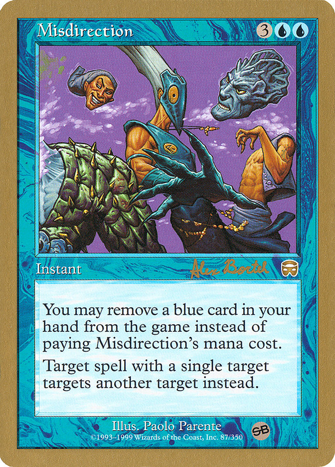 Misdirection (Alex Borteh) (SB) [World Championship Decks 2001] | Gam3 Escape