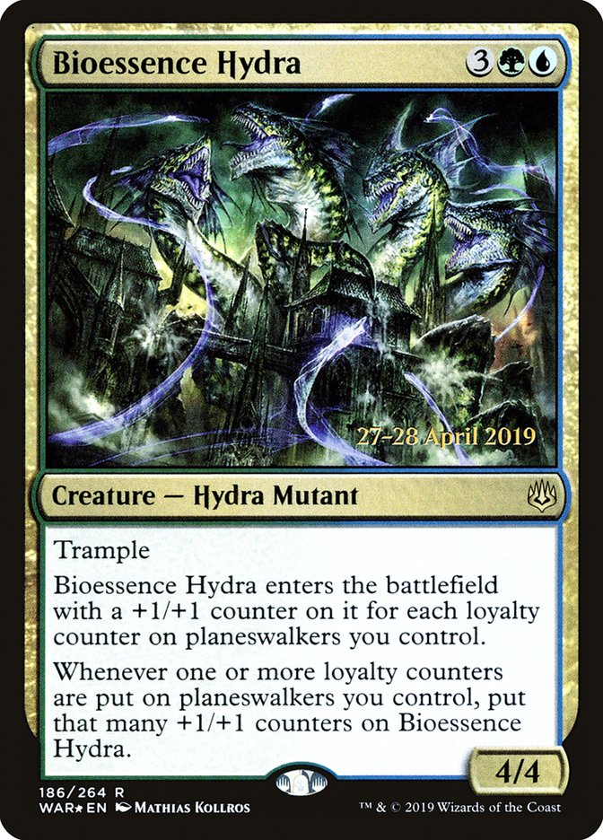 Bioessence Hydra  [War of the Spark Prerelease Promos] | Gam3 Escape