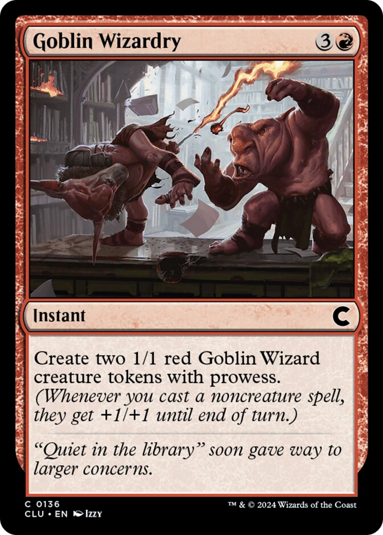 Goblin Wizardry [Ravnica: Clue Edition] | Gam3 Escape