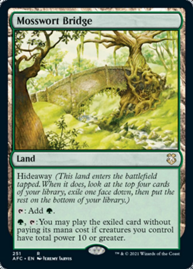 Mosswort Bridge [Dungeons & Dragons: Adventures in the Forgotten Realms Commander] | Gam3 Escape