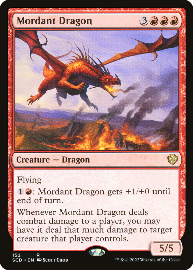 Mordant Dragon [Starter Commander Decks] | Gam3 Escape
