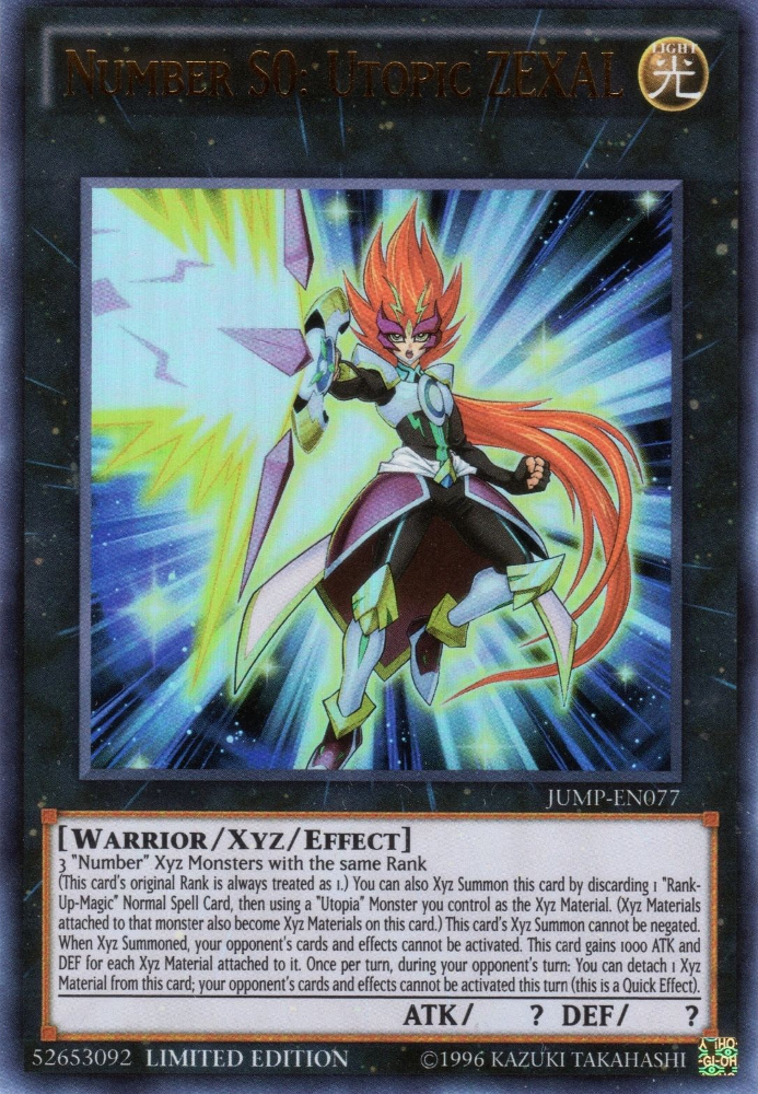 Number S0: Utopic ZEXAL [JUMP-EN077] Ultra Rare | Gam3 Escape