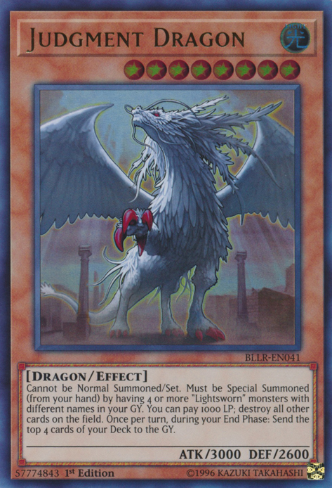 Judgment Dragon [BLLR-EN041] Ultra Rare | Gam3 Escape