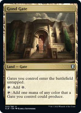 Gond Gate [Commander Legends: Battle for Baldur's Gate] | Gam3 Escape
