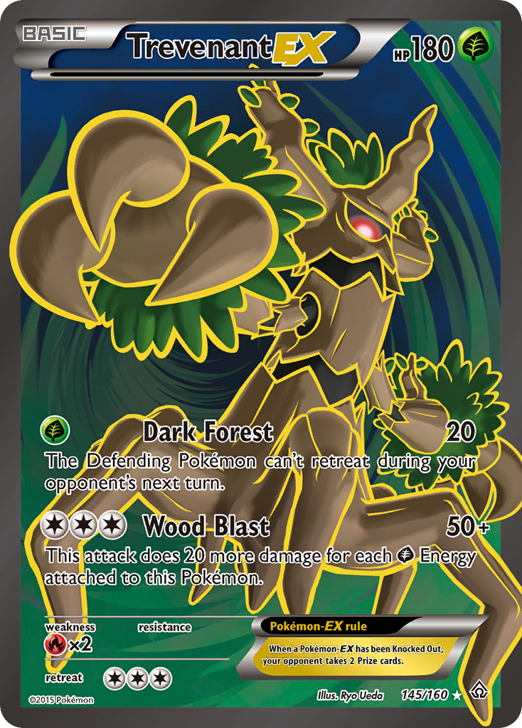 Trevenant EX (145/160) [XY: Primal Clash] | Gam3 Escape