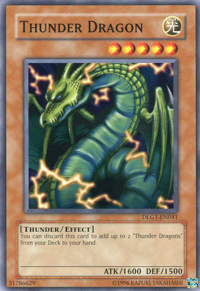 Thunder Dragon [DLG1-EN041] Common | Gam3 Escape