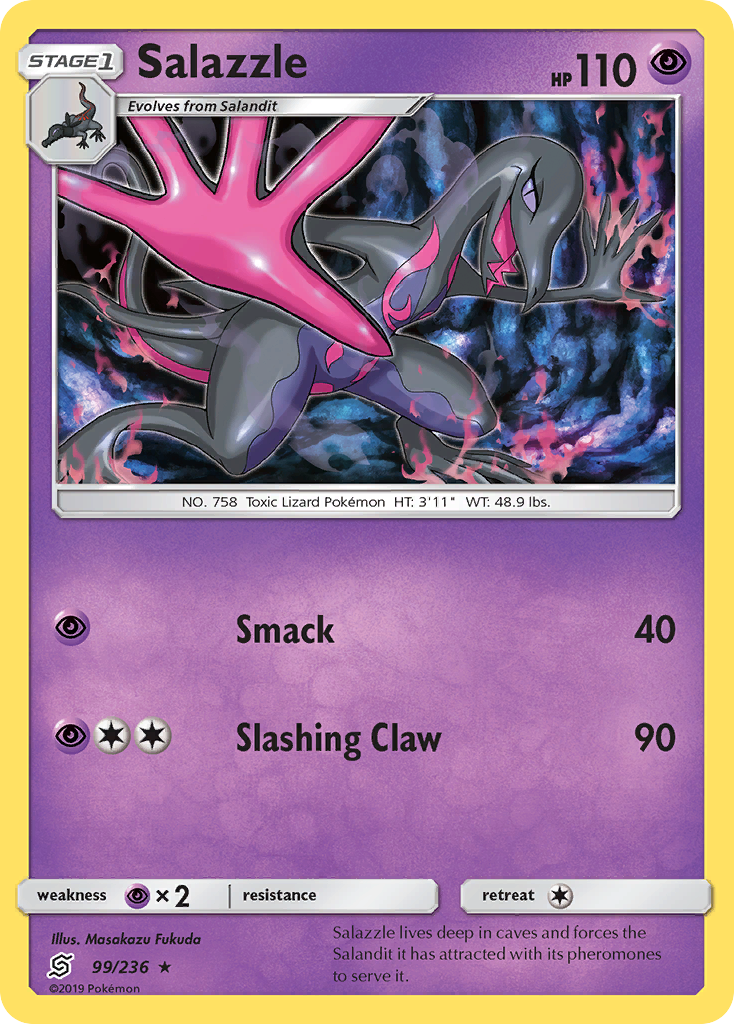Salazzle (99/236) [Sun & Moon: Unified Minds] | Gam3 Escape