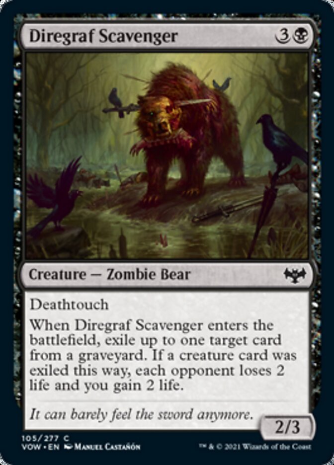 Diregraf Scavenger [Innistrad: Crimson Vow] | Gam3 Escape