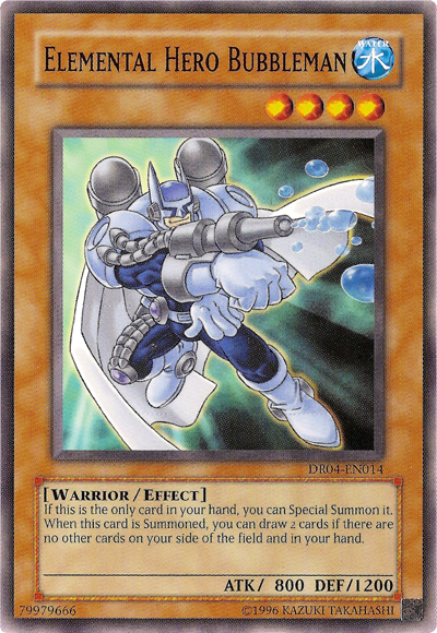 Elemental Hero Bubbleman [DR04-EN014] Common | Gam3 Escape