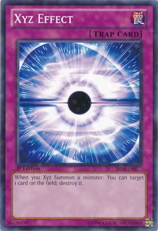 Xyz Effect [SP14-EN037] Starfoil Rare | Gam3 Escape