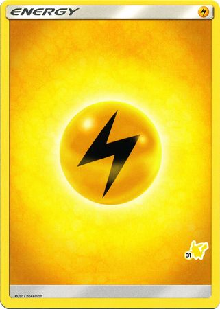 Lightning Energy (Pikachu Stamp #31) [Battle Academy 2020] | Gam3 Escape
