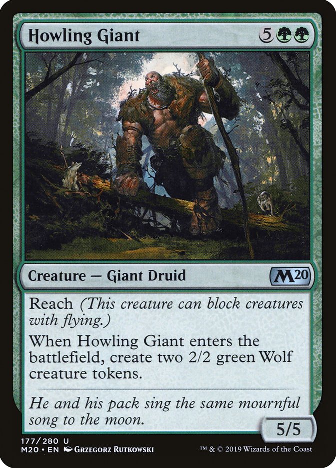 Howling Giant [Core Set 2020] | Gam3 Escape