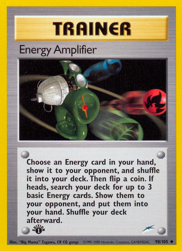 Energy Amplifier (98/105) [Neo Destiny 1st Edition] | Gam3 Escape