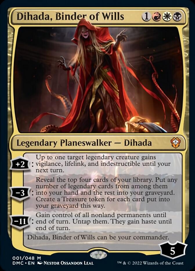 Dihada, Binder of Wills [Dominaria United Commander] | Gam3 Escape