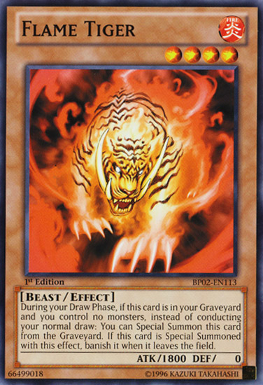 Flame Tiger [BP02-EN113] Common | Gam3 Escape