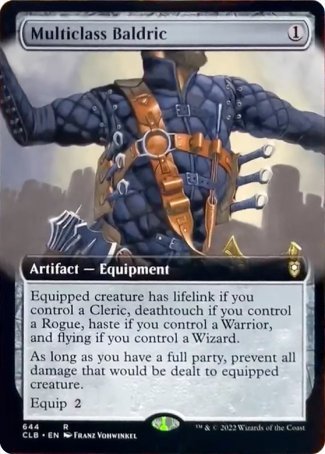 Multiclass Baldric (Extended Art) [Commander Legends: Battle for Baldur's Gate] | Gam3 Escape